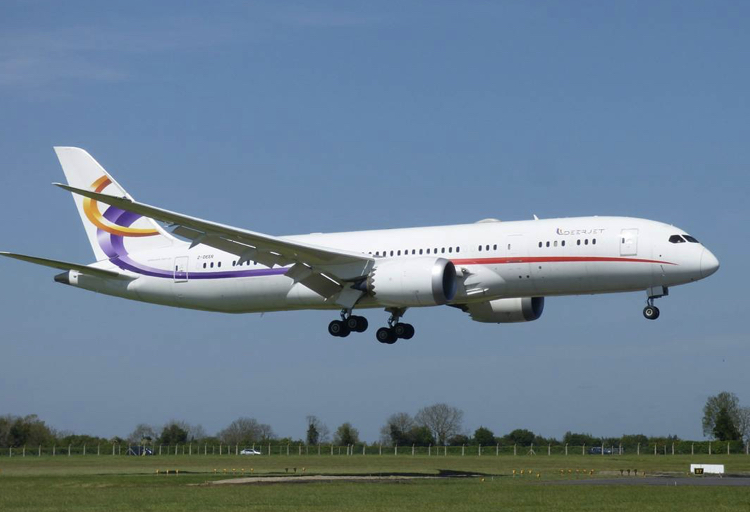 波音BBJ 787 机型图片